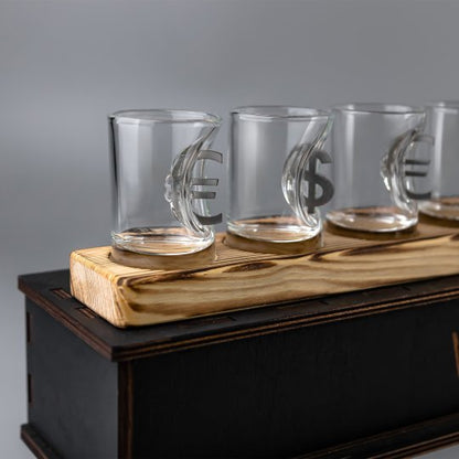 SET VASOS EURO DOLAR
