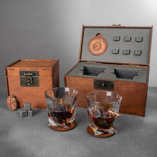 PAR DE VASOS DC - BULLETS